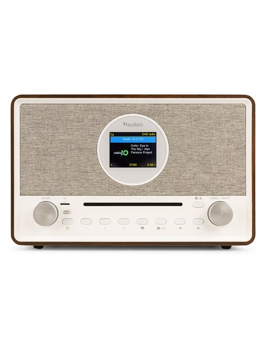 Lucca Radio Internet con DAB+ y reproductor CD Madera