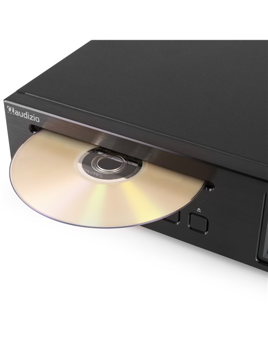 Brescia Receptor de Internet con Amplicador, DAB+ y reproductor CD Negro