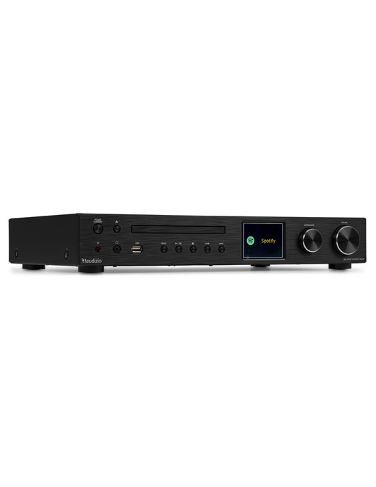 Bolzano Receptor de Internet con Amplicador, DAB+ y reproductor CD Negro