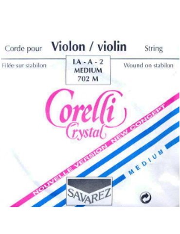 Cuerda 2ª Violín Corelli Crystal 702-M