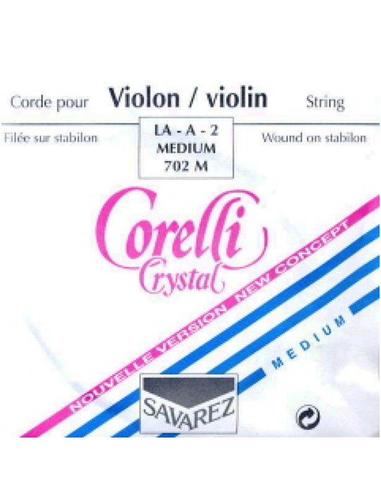 Cuerda 2ª Violín Corelli Crystal 702-M