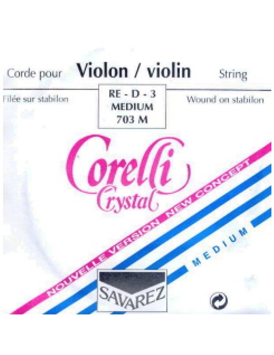 Cuerda 3ª Violín Corelli Crystal 703-M
