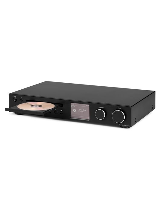 Bolzano Receptor de Internet con Amplicador, DAB+ y reproductor CD Negro