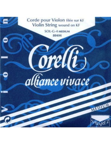 Cuerda 4ª Violín Corelli Alliance 804-M