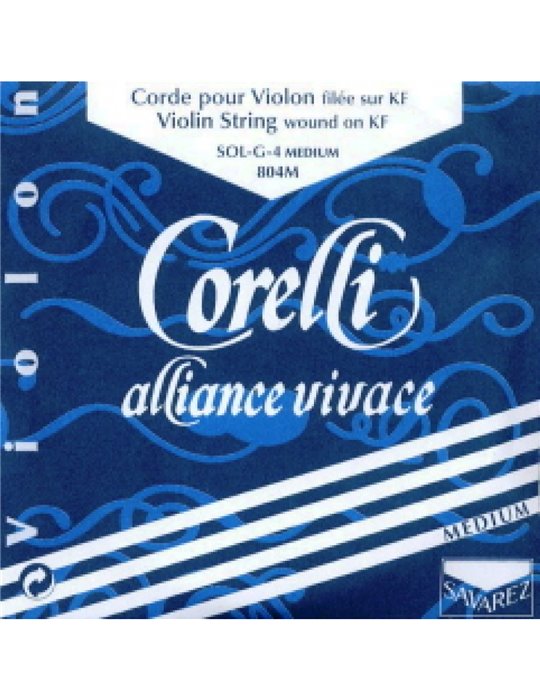 Cuerda 4ª Violín Corelli Alliance 804-M