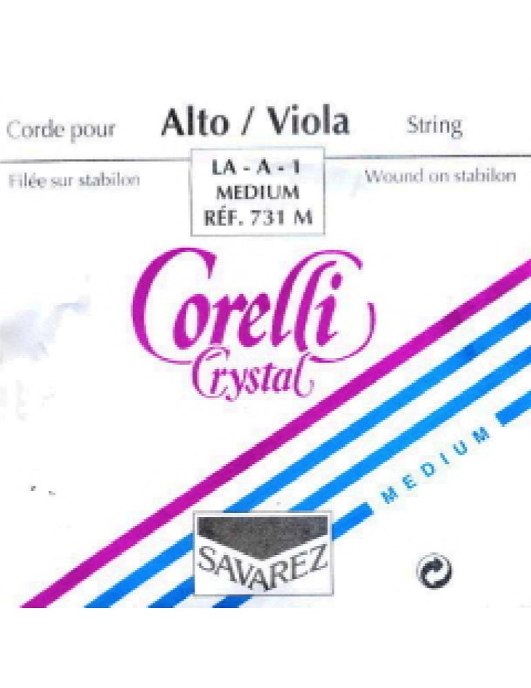 Cuerda 1ª Viola Corelli Crystal 731-M