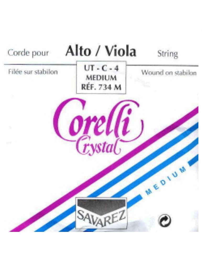 Cuerda 4ª Viola Corelli Crystal 734-M