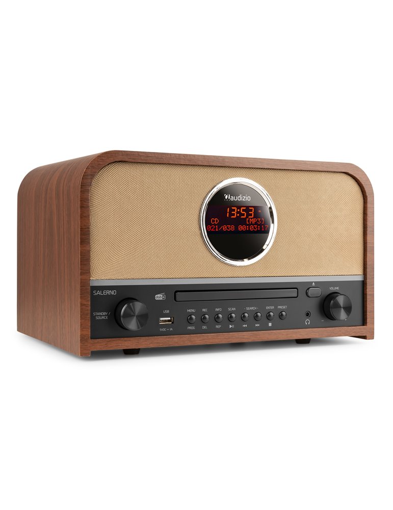 Salerno DAB+ Radio con reproductor CD