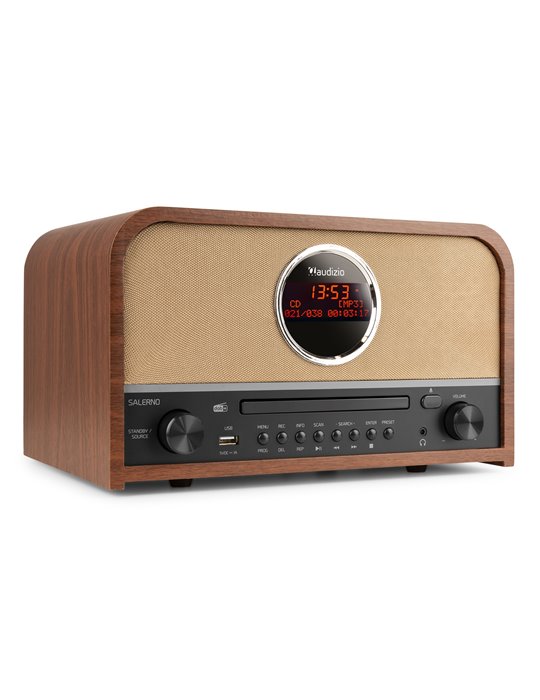 Salerno DAB+ Radio con reproductor CD