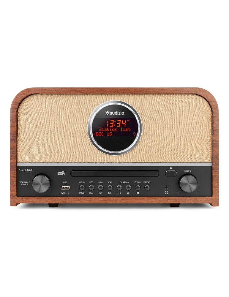 Salerno DAB+ Radio con reproductor CD