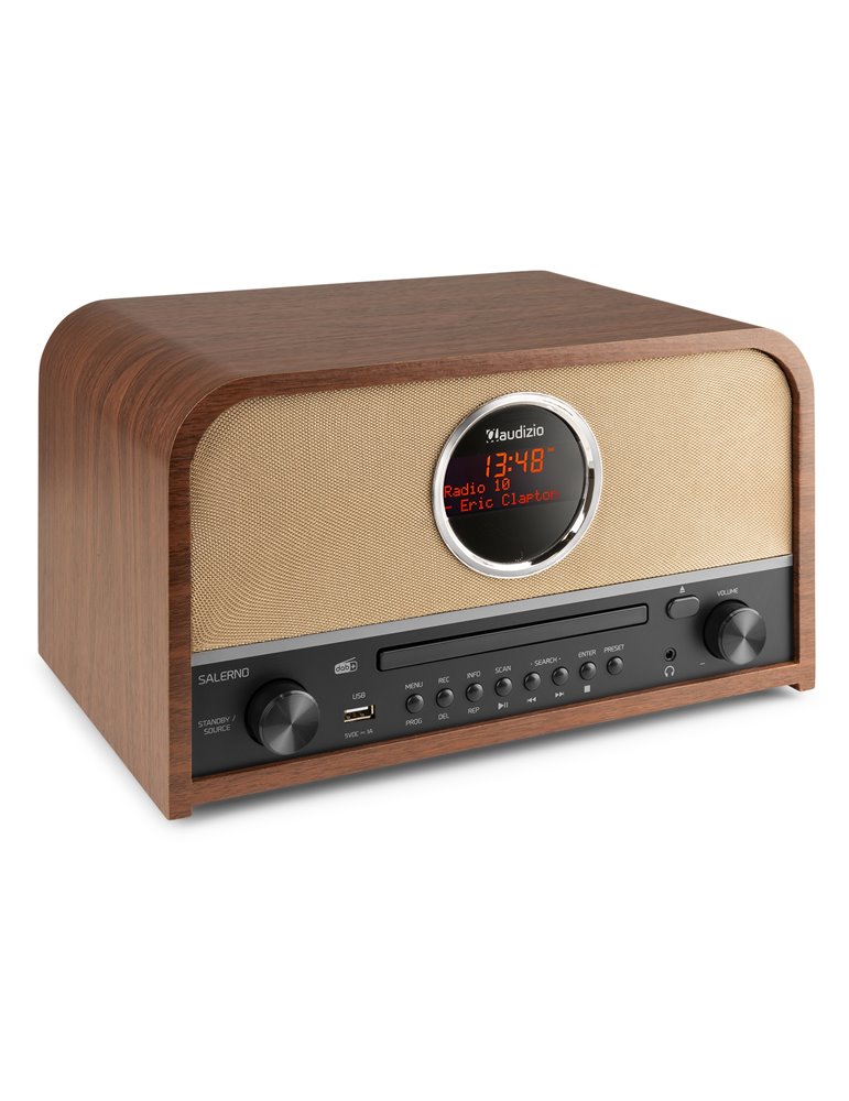 Salerno DAB+ Radio con reproductor CD