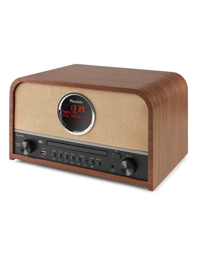 Salerno DAB+ Radio con reproductor CD