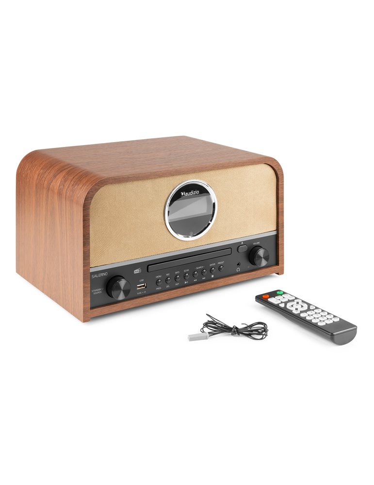 Salerno DAB+ Radio con reproductor CD