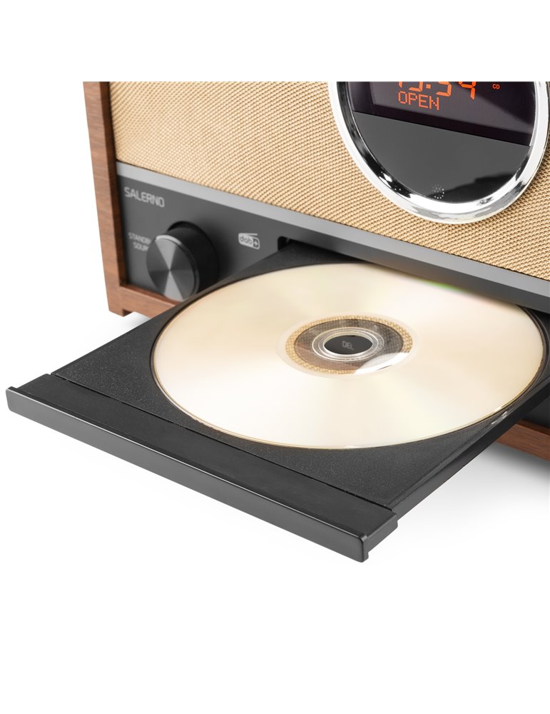 Salerno DAB+ Radio con reproductor CD