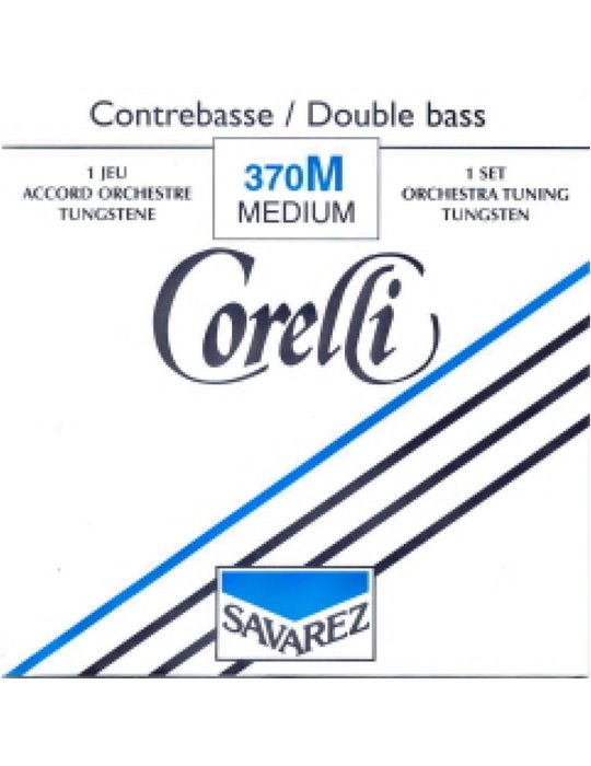 Juego Contrabajo Corelli 370-M Tungsteno