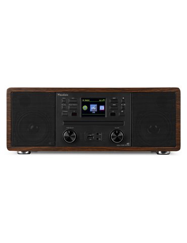 Avola Sistema de música digital CD/BT/DAB+/Internet Madera 2