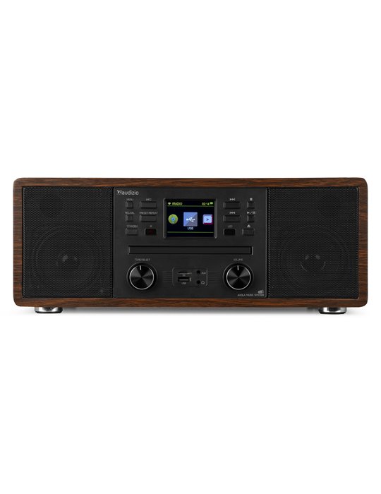 Avola Sistema de música digital CD/BT/DAB+/Internet Madera