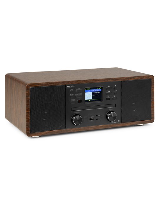 Avola Sistema de música digital CD/BT/DAB+/Internet Madera