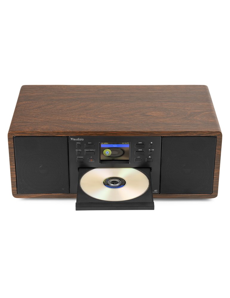 Avola Sistema de música digital CD/BT/DAB+/Internet Madera