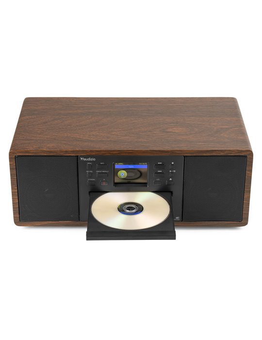 Avola Sistema de música digital CD/BT/DAB+/Internet Madera