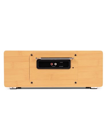 Avola Sistema de música digital CD/BT/DAB+/Internet Bambú 2