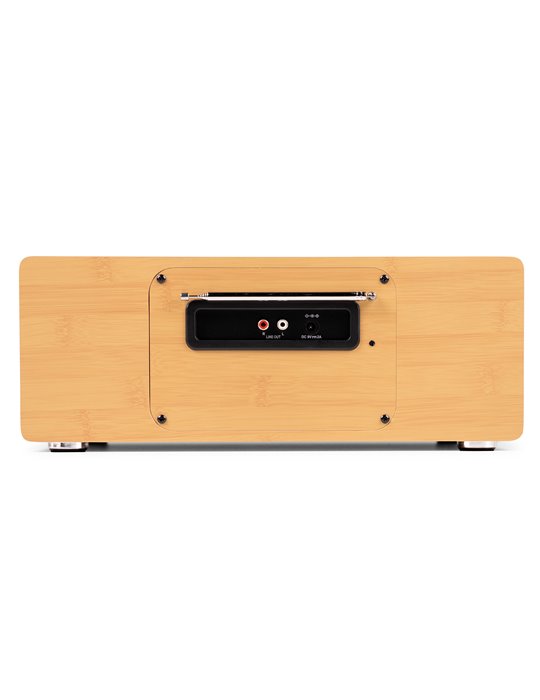 Avola Sistema de música digital CD/BT/DAB+/Internet Bambú