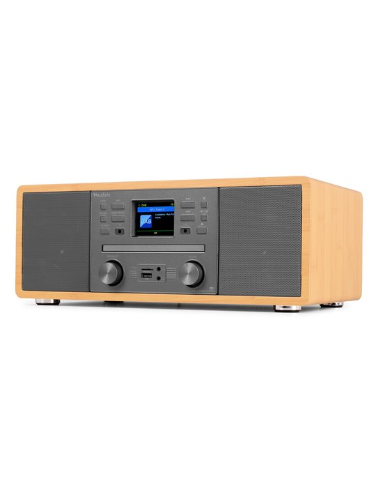 Avola Sistema de música digital CD/BT/DAB+/Internet Bambú