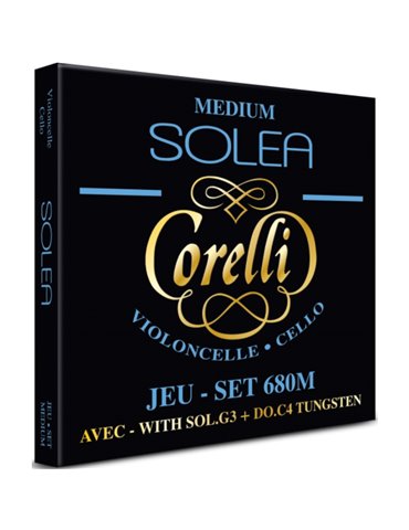 Juego Cello Corelli Solea 680-M Medium