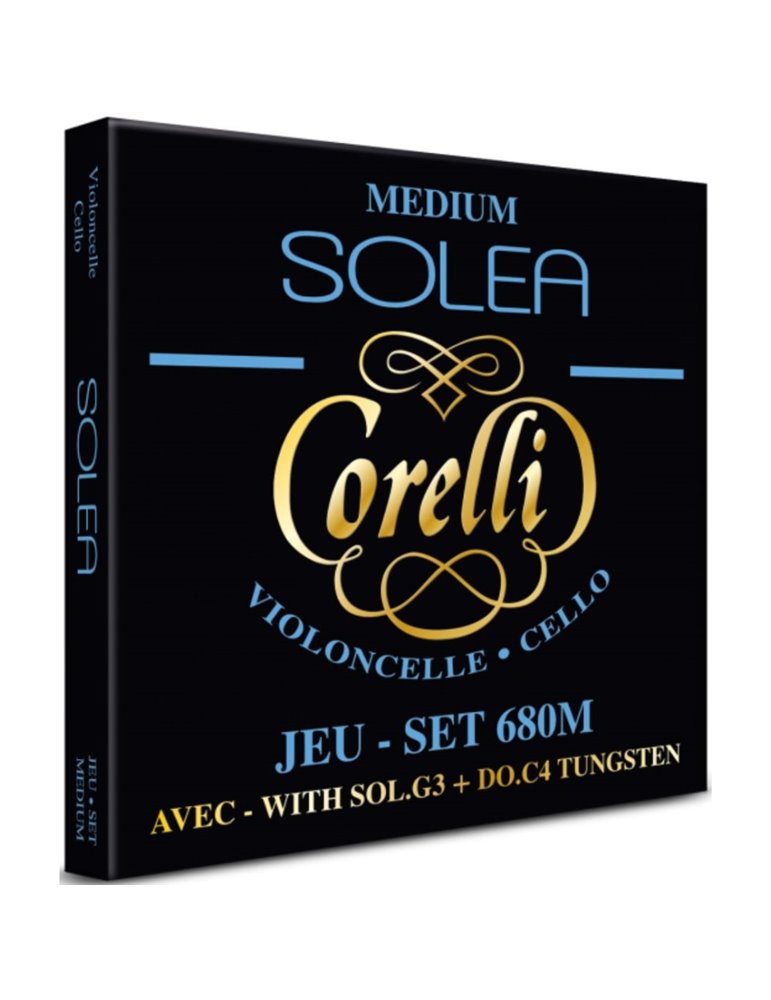 Juego Cello Corelli Solea 680-M Medium
