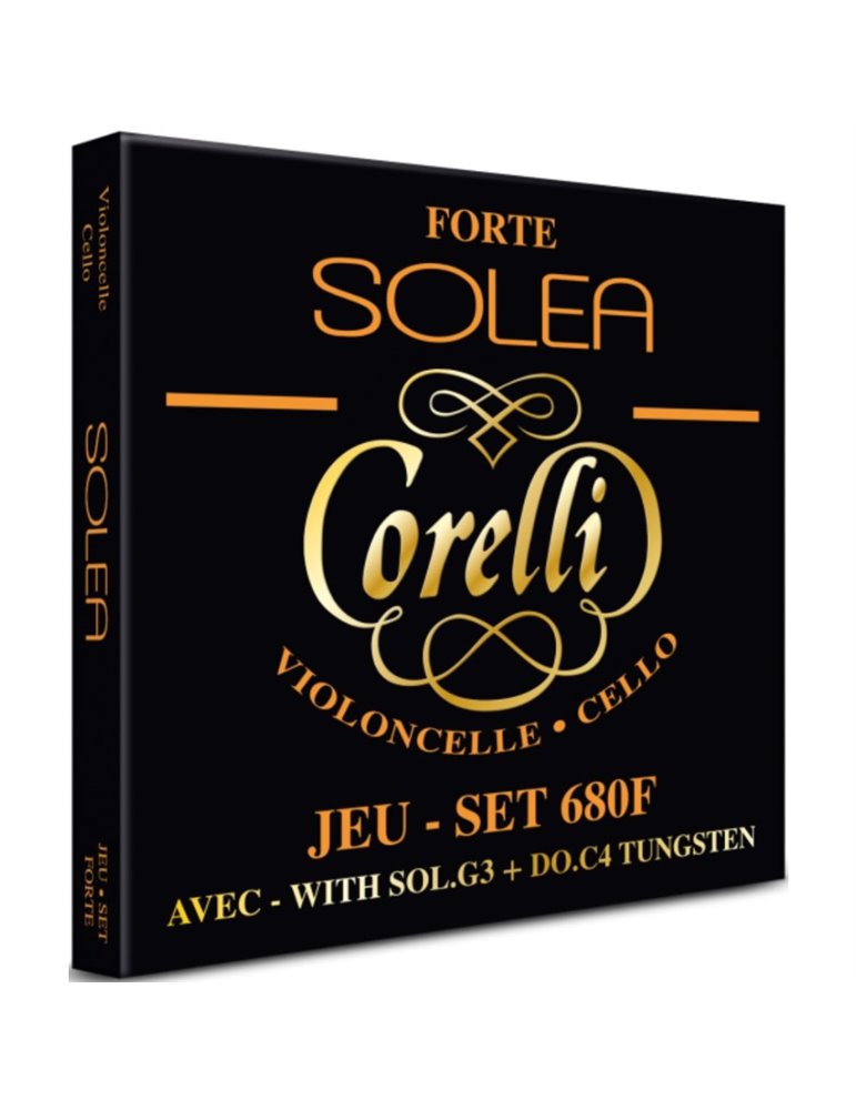 Juego Cello Corelli Solea 680-F Forte