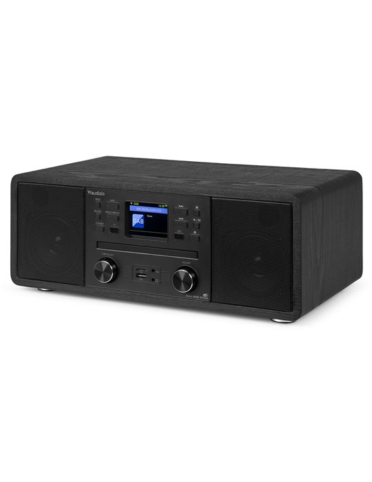 Avola Sistema de música digital CD/BT/DAB+/Internet Negro