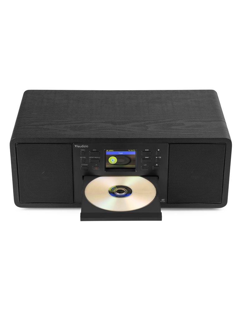 Avola Sistema de música digital CD/BT/DAB+/Internet Negro