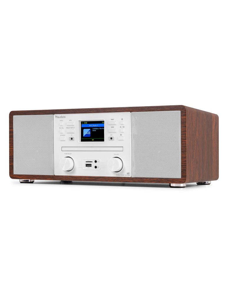 Avola Sistema de música digital CD/BT/DAB+/Internet Blanco