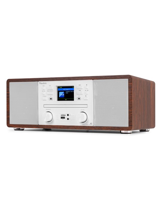 Avola Sistema de música digital CD/BT/DAB+/Internet Blanco