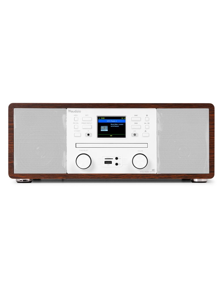 Avola Sistema de música digital CD/BT/DAB+/Internet Blanco