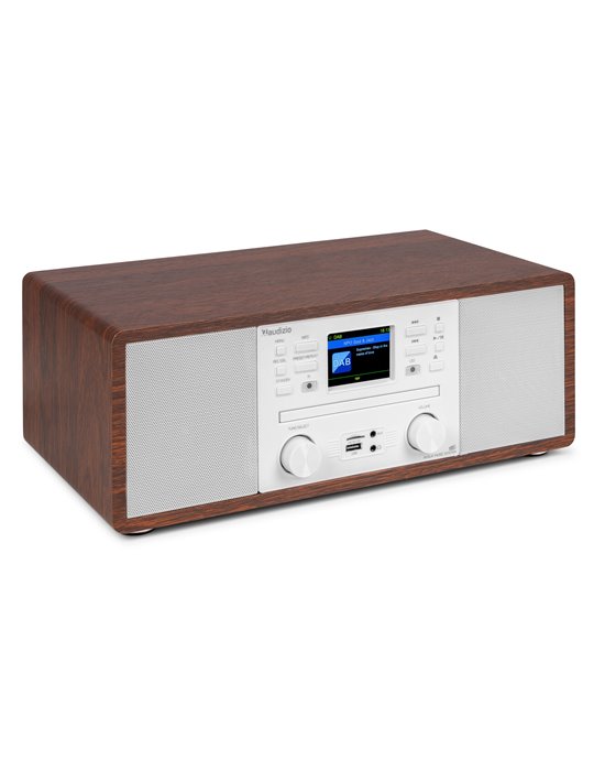 Avola Sistema de música digital CD/BT/DAB+/Internet Blanco