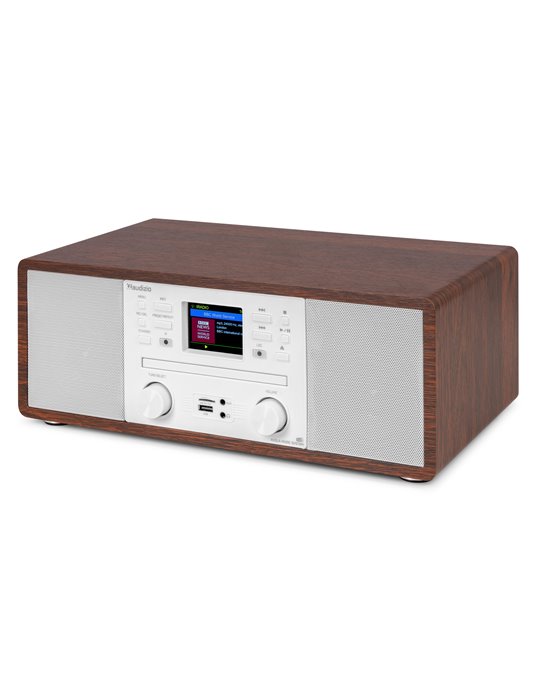 Avola Sistema de música digital CD/BT/DAB+/Internet Blanco