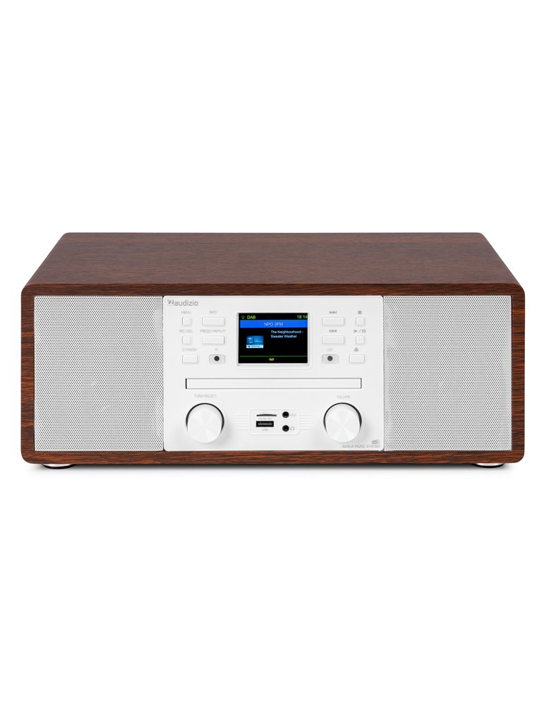 Avola Sistema de música digital CD/BT/DAB+/Internet Blanco