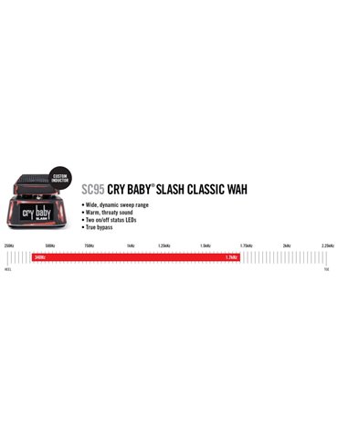 Pedal Dunlop SC-95 Crybaby Slash Classic 2