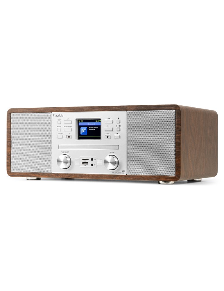 Avola Sistema de música digital CD/BT/DAB+/Internet Plata
