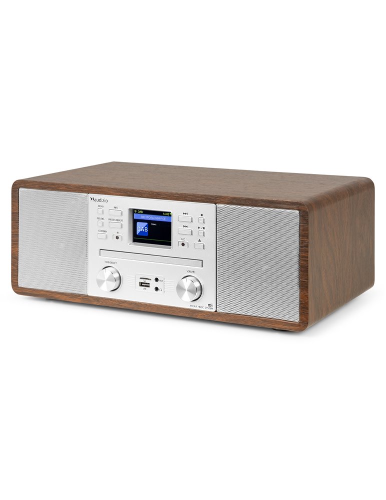 Avola Sistema de música digital CD/BT/DAB+/Internet Plata