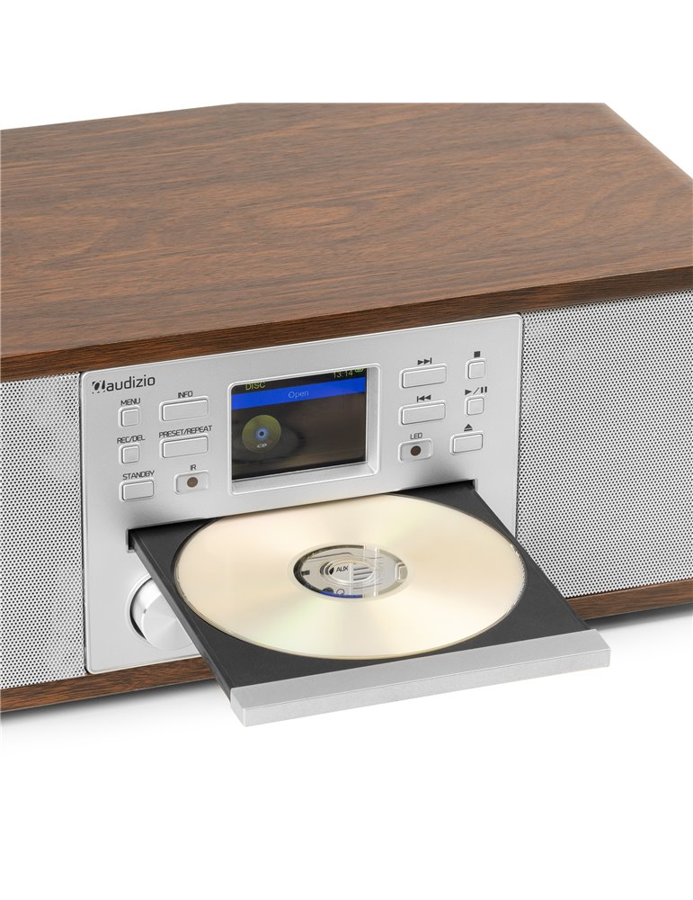 Avola Sistema de música digital CD/BT/DAB+/Internet Plata