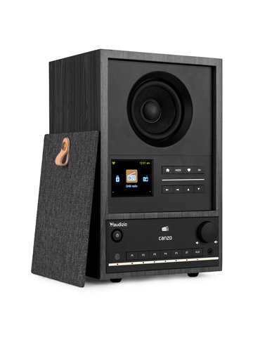 Radio por Internet Canzo con sintonizador DAB+/FM Gris Oscuro 2
