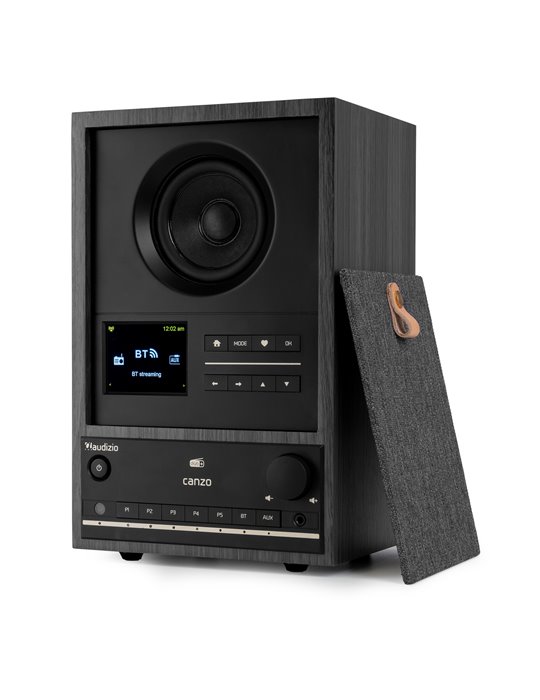 Radio por Internet Canzo con sintonizador DAB+/FM Gris Oscuro