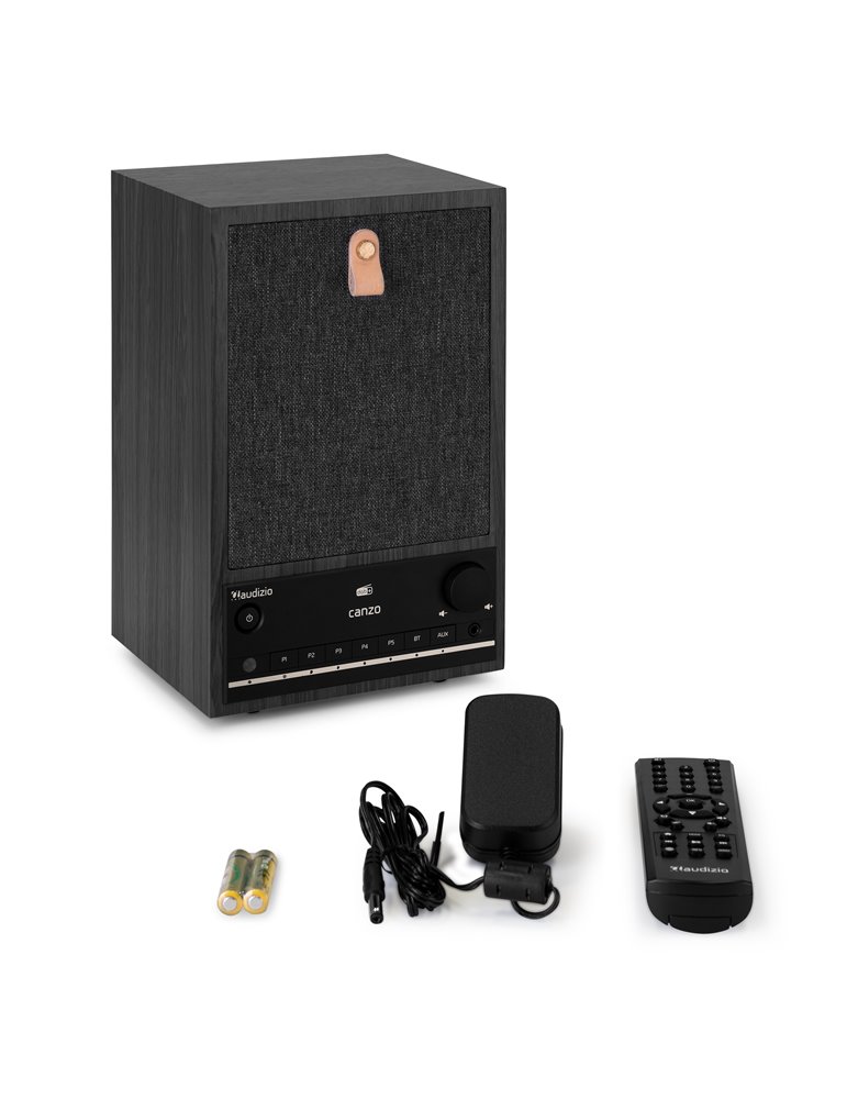 Radio por Internet Canzo con sintonizador DAB+/FM Gris Oscuro