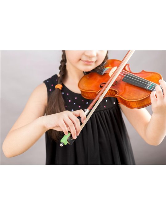 Posicionador Dedos Arco Violín PinkyHold PH100 Verde