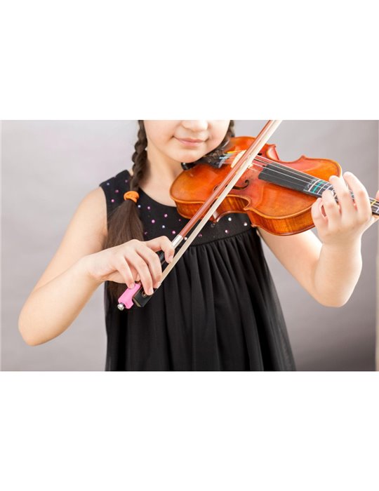 Posicionador Dedos Arco Violín PinkyHold PH100 Rosa