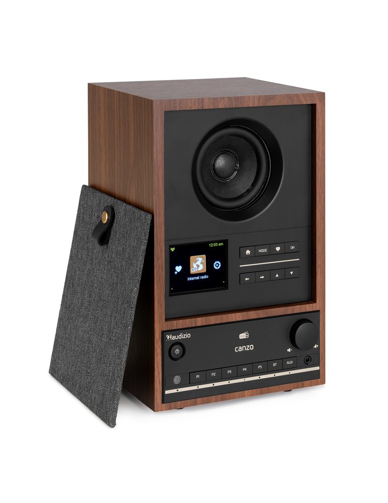 Radio por Internet Canzo con sintonizador DAB+/FM Nogal