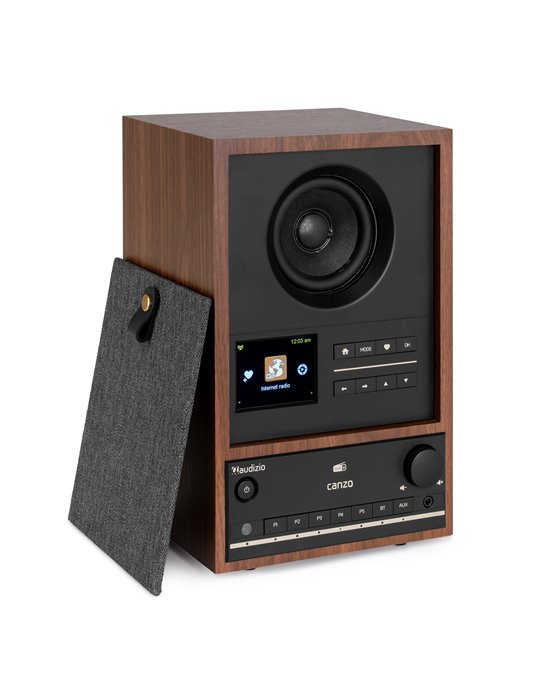 Radio por Internet Canzo con sintonizador DAB+/FM Nogal
