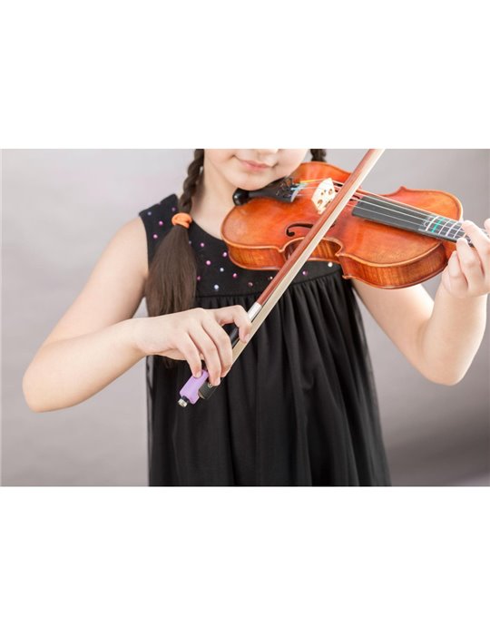 Posicionador Dedos Arco Violín PinkyHold PH100 Púrpura